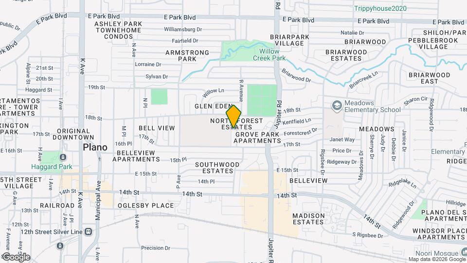 1721 R Avenue Map and Location Details
