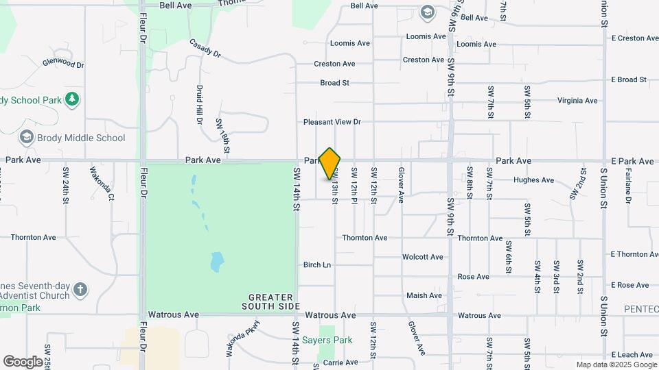 3306 SW 13th St Map and Location Details