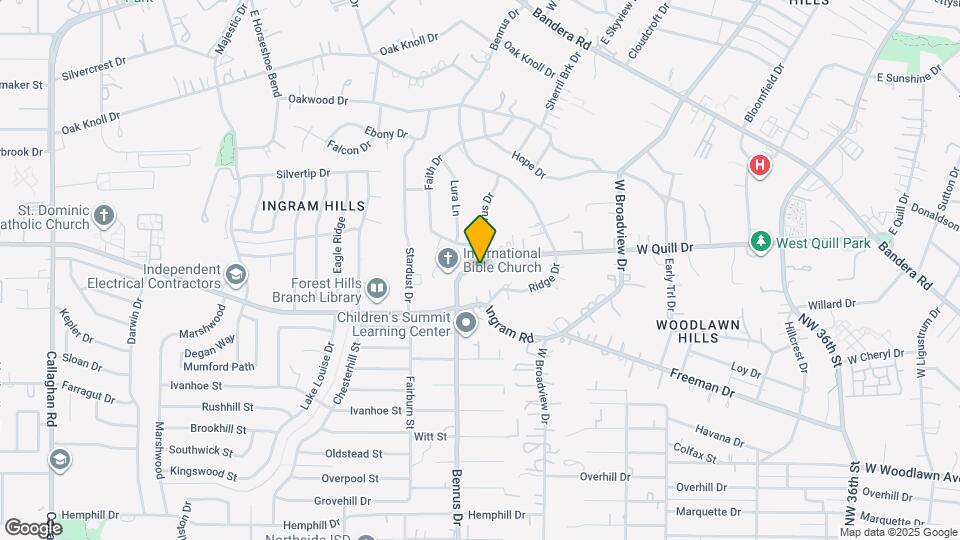 568 W Quill Dr Map and Location Details