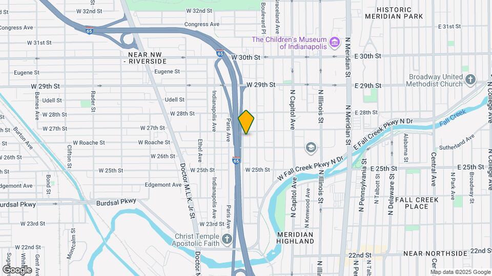 2617 Shriver Ave Map and Location Details