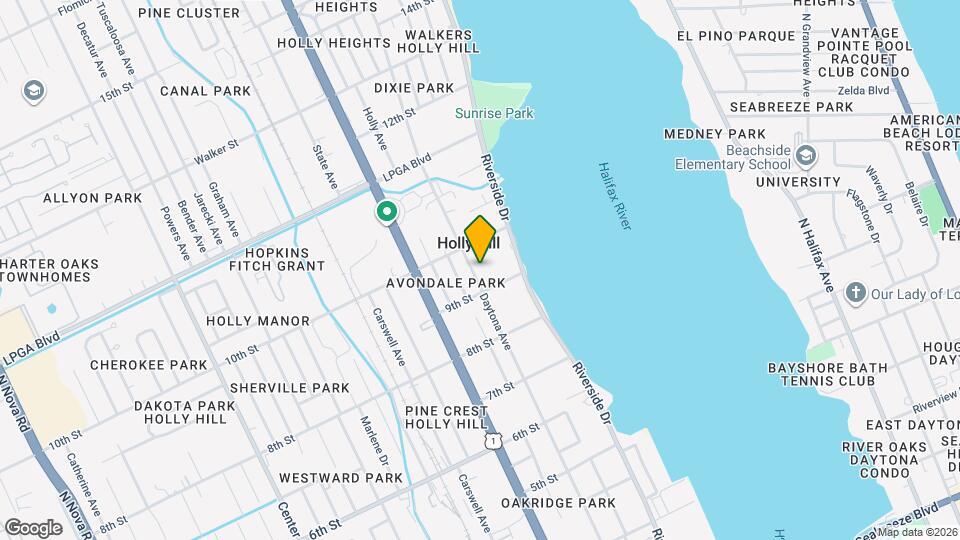 921 Daytona Ave, Unit 111 Map and Location Details