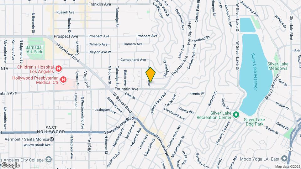 3934 Fernwood Ave Map and Location Details