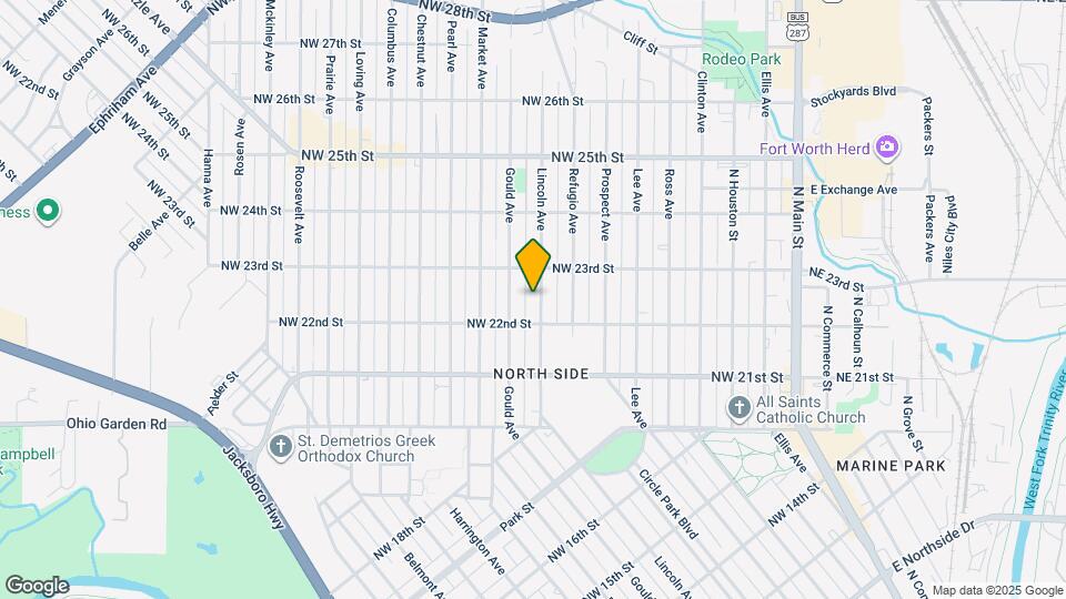 2211 Lincoln Ave Map and Location Details