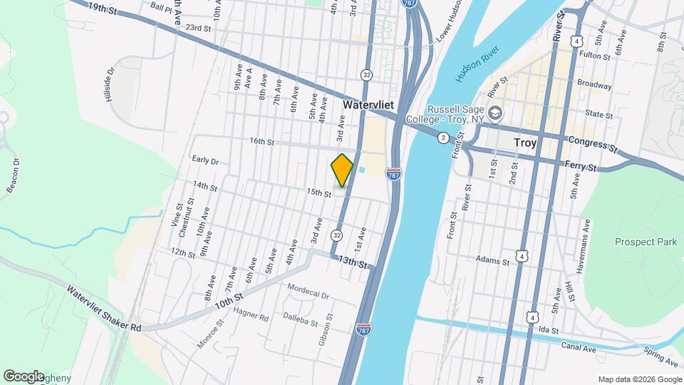 201 15th St Map and Location Details