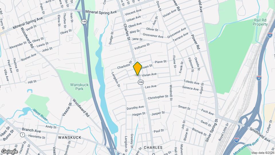 876 Charles St Map and Location Details