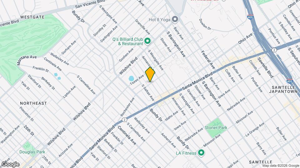 11918 Rochester Ave Map and Location Details