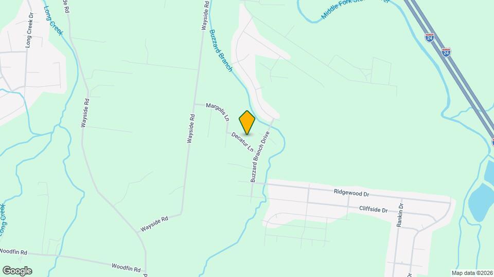 2617 Decatur Ln Map and Location Details