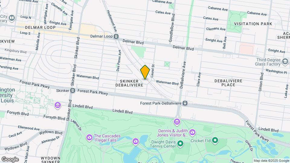 5803 Waterman Blvd Map and Location Details