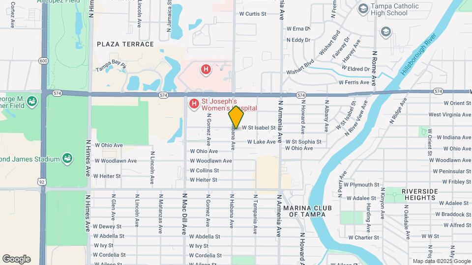 4131 N Habana Ave Map and Location Details