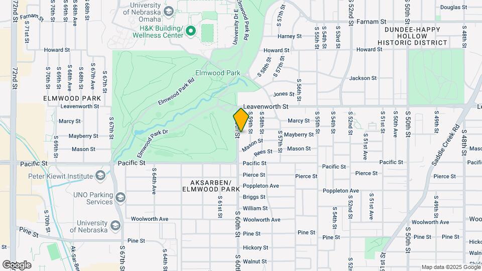 849 S 60th St Map and Location Details