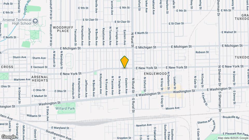 262 Eastern Ave Map and Location Details