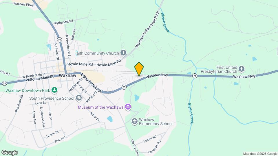 8240 Waxhaw Hwy Map and Location Details