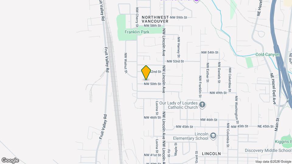 1308 NW 50th St Map and Location Details