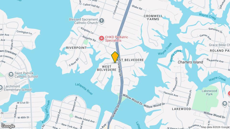 105 W Belvedere Rd, Unit E198 Map and Location Details