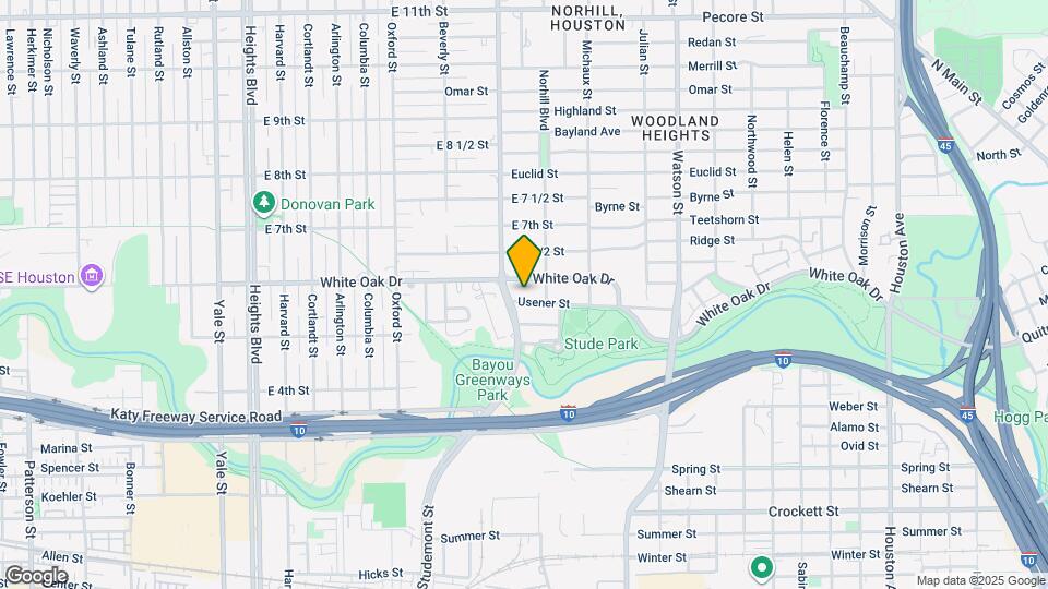 1119 Usener St Map and Location Details