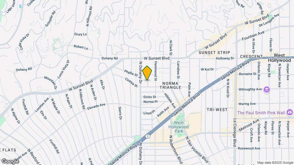 915-919 N Wetherly Dr Map and Location Details