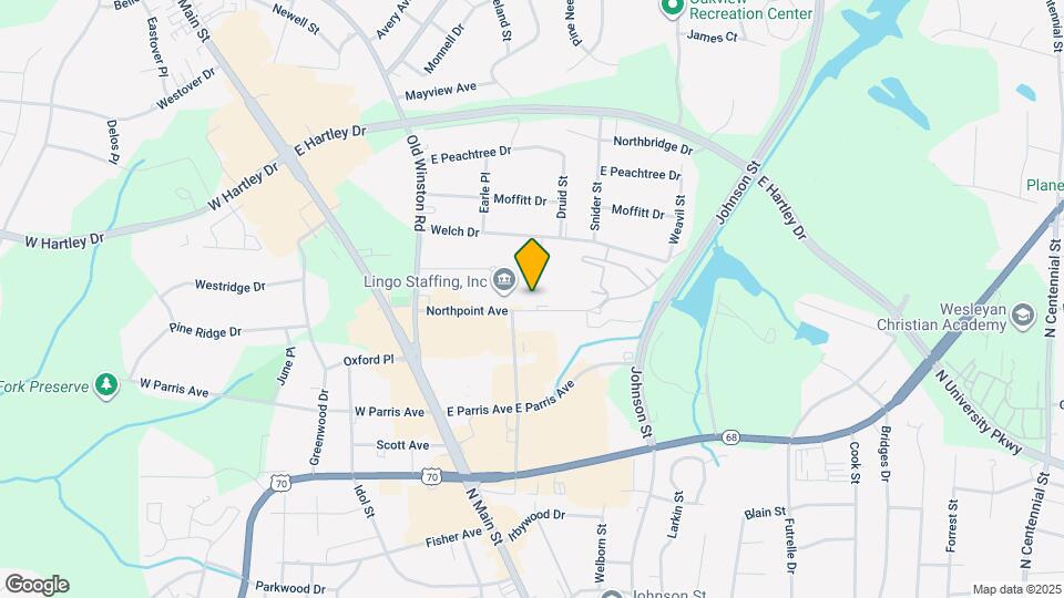 205 Northpoint Ave, Unit G Map and Location Details