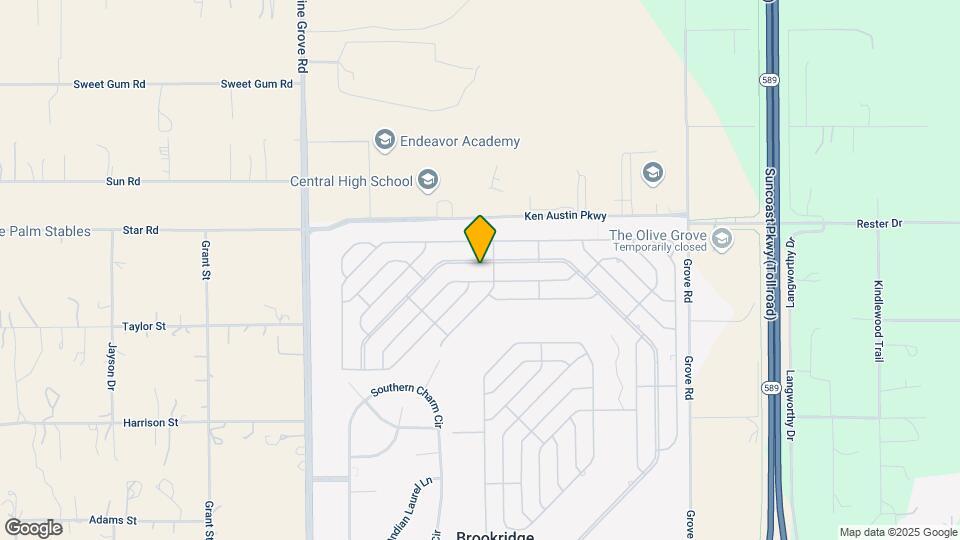 16037 Brookridge Blvd Map and Location Details