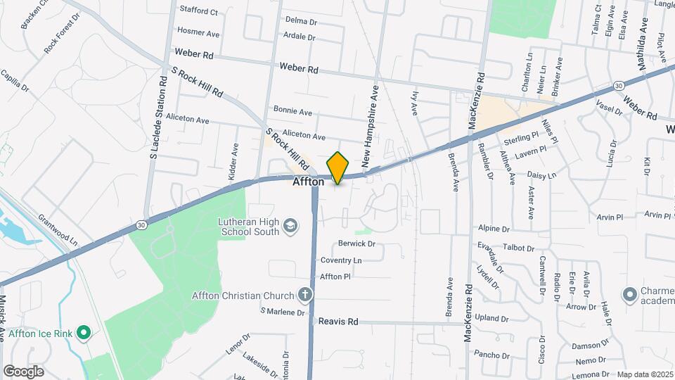 9012 Eden Ave Map and Location Details