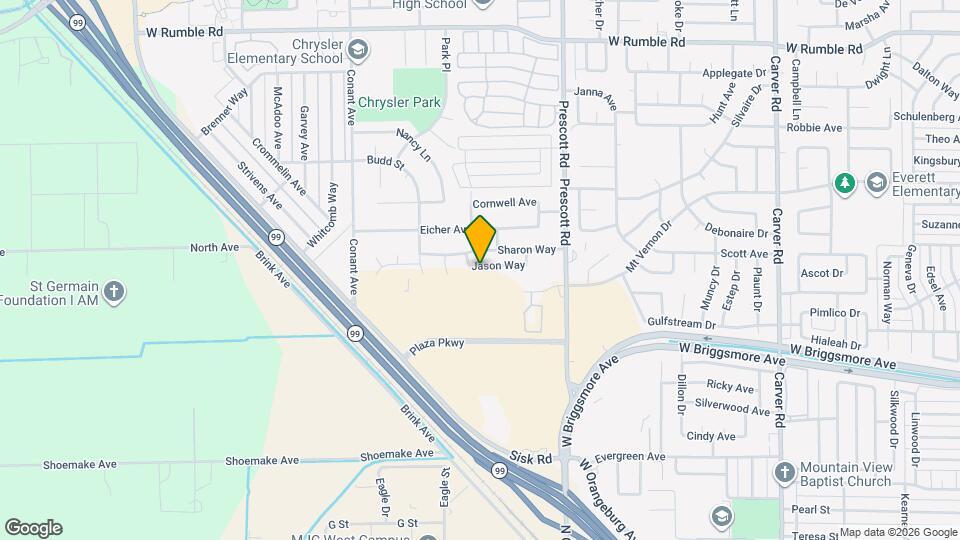 2220 Jason Way Map and Location Details