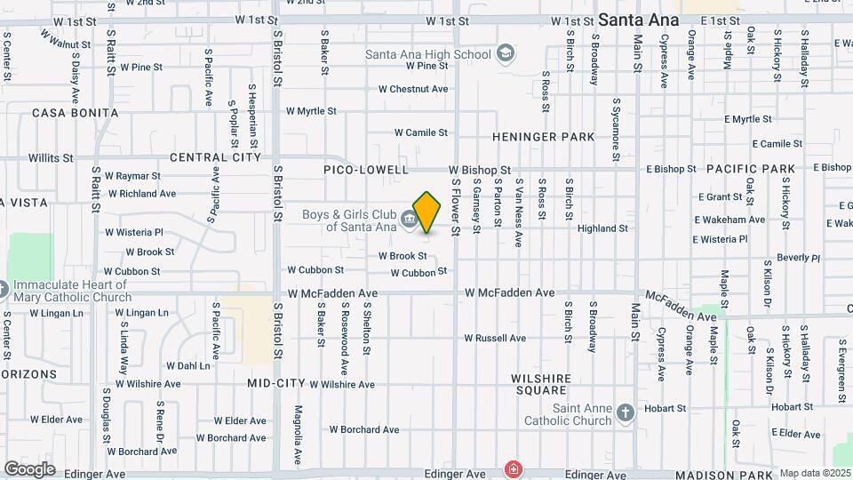 932 W Highland St Map and Location Details