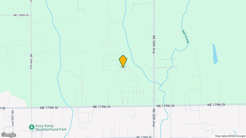 18503 NE 44th Ave Map and Location Details