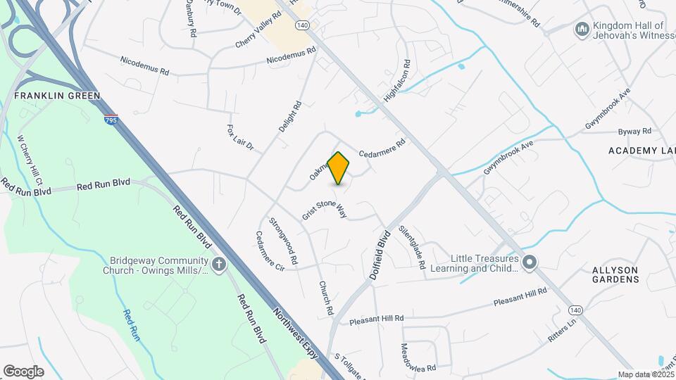 7 Rider Mill Ct Map and Location Details