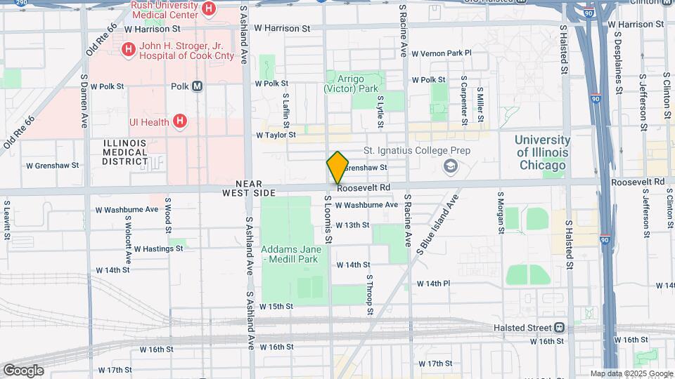1357 W Roosevelt Rd Mapa y Detalles de la Ubicación
