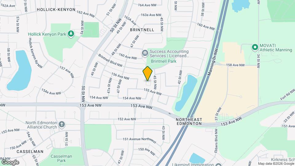 171 Brintnell Blvd NW Map and Location Details