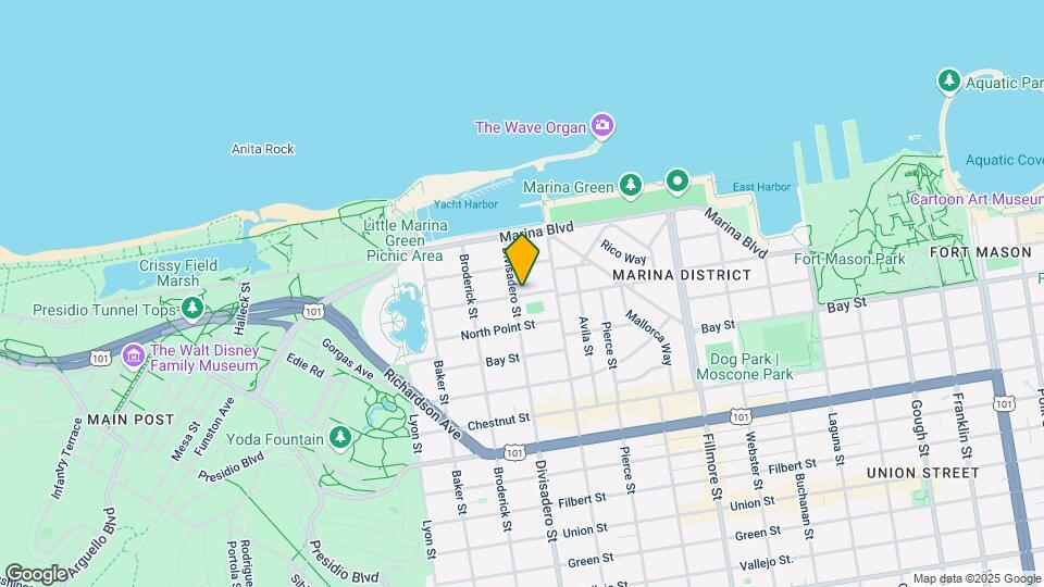 3700 Divisadero St Mapa y Detalles de la Ubicación