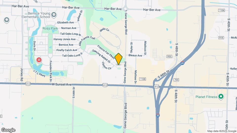 5732 Dancing Rabbit Dr Map and Location Details