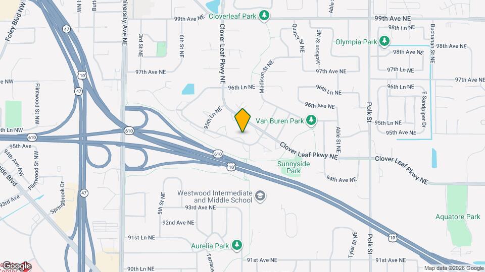 569 Pleasure Creek Dr Mapa y Detalles de la Ubicación