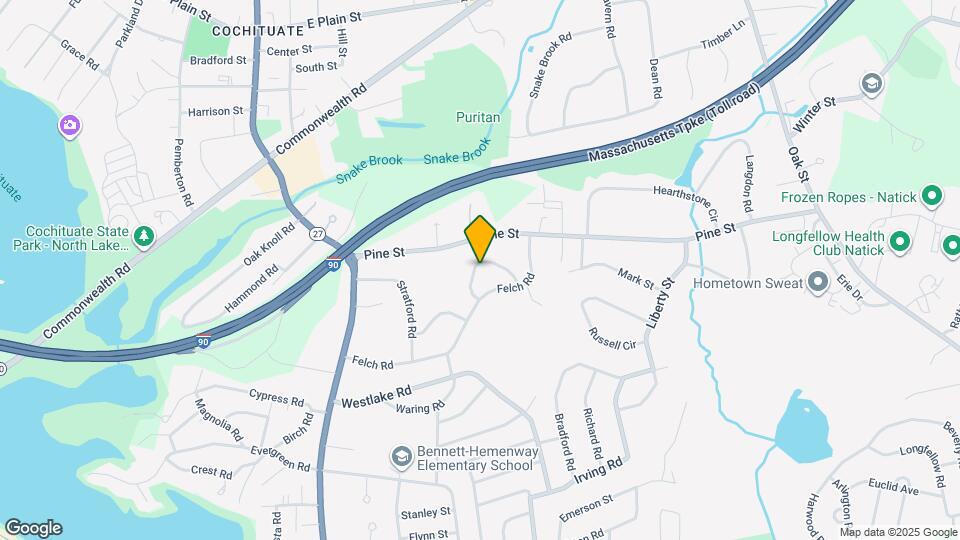 7 Ferndale Rd Map and Location Details