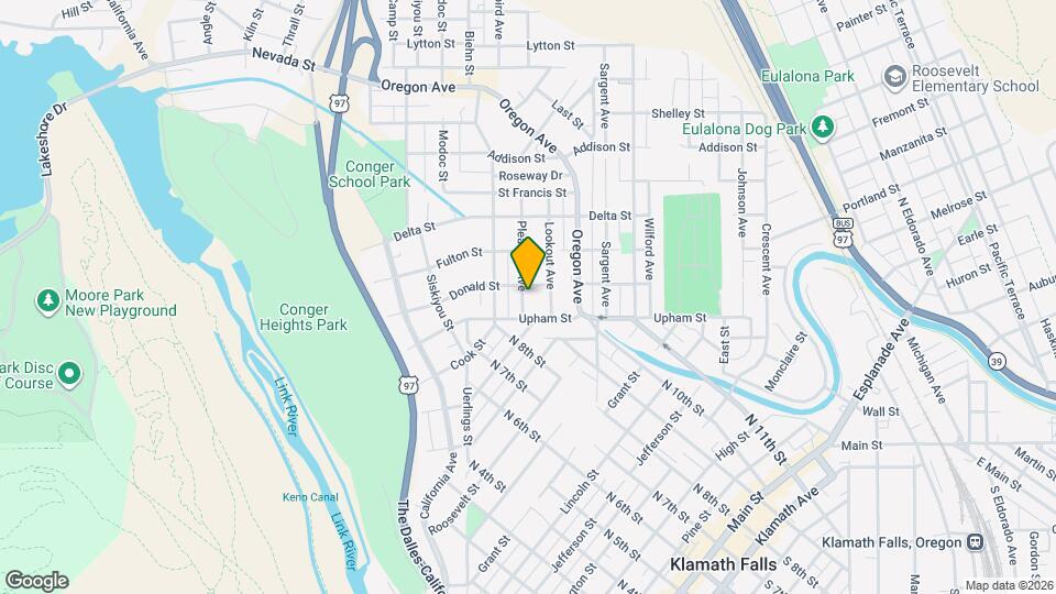 1345 Pleasant Ave Map and Location Details