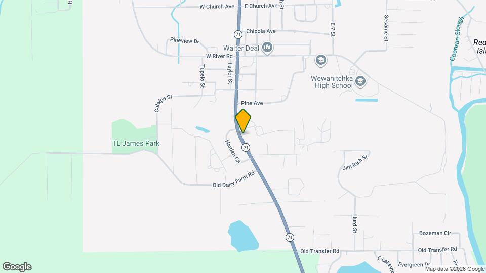 Moss Creek Apts Map and Location Details