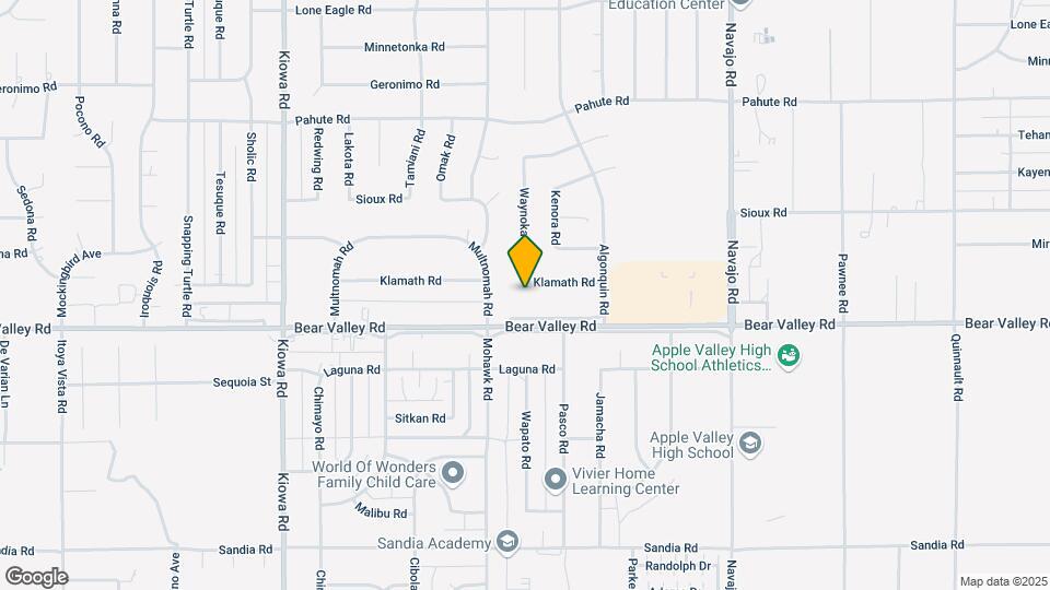 21345 Klamath Rd Map and Location Details