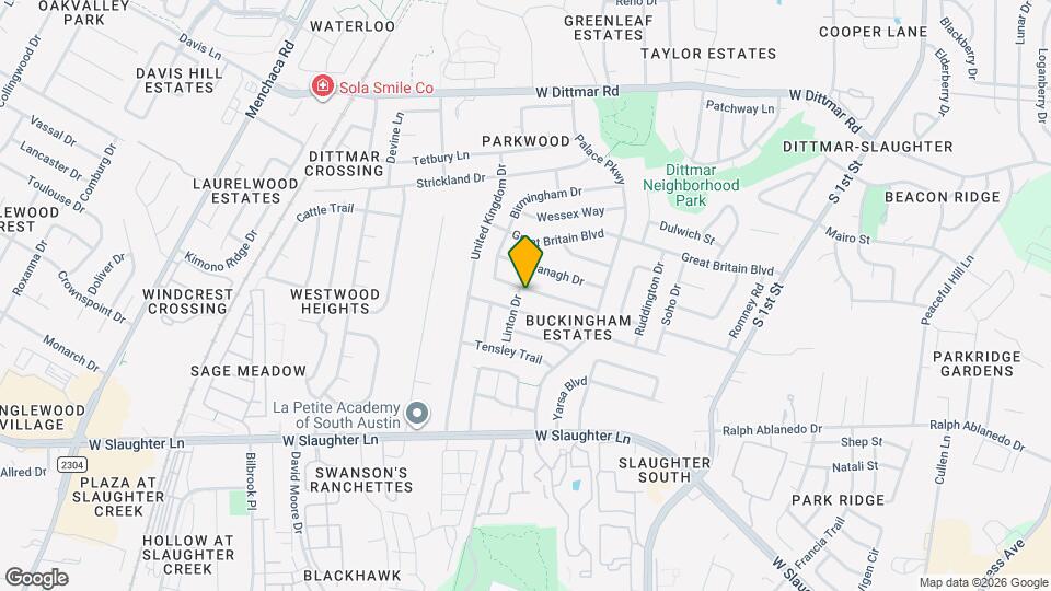 8738 Birmingham Dr Map and Location Details