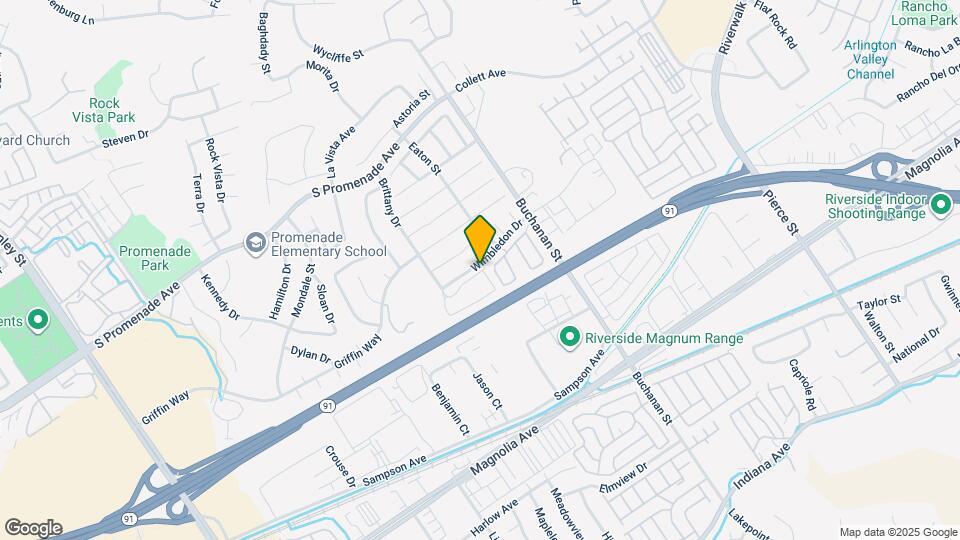 2951 Vía Toscana Map and Location Details