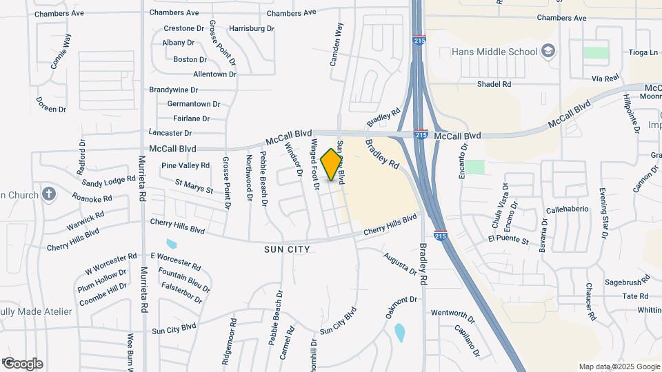 27221 Sun City Blvd Map and Location Details