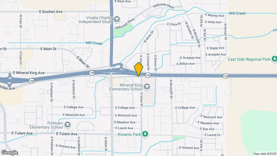 3231 E Noble Ave Map and Location Details