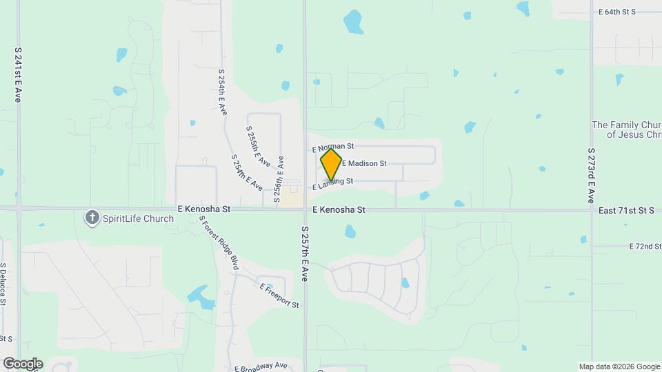 8009 E Lansing St Mapa y Detalles de la Ubicación