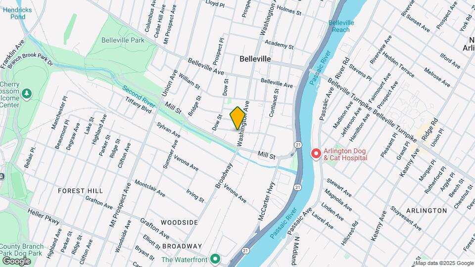 39 Washington Ave, Unit ApartmentStudio Map and Location Details