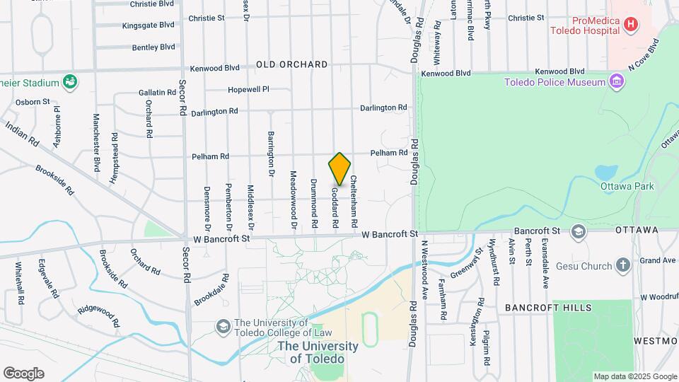 2310 Goddard Rd Map and Location Details