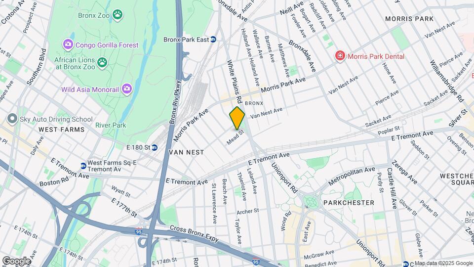 641 Mead St Map and Location Details