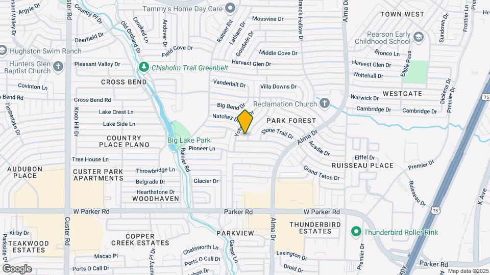 1201 Platt Dr Map and Location Details