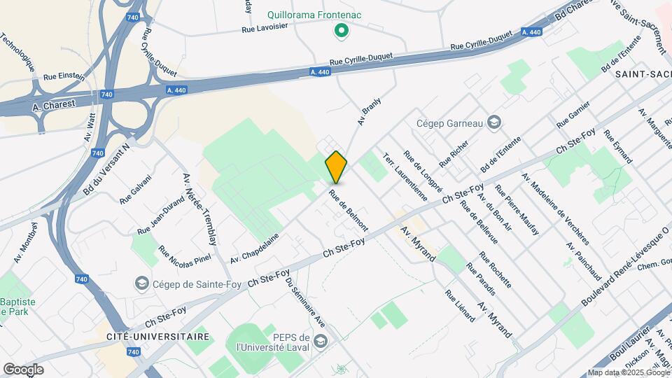 2161 Chapdelaine Av Map and Location Details