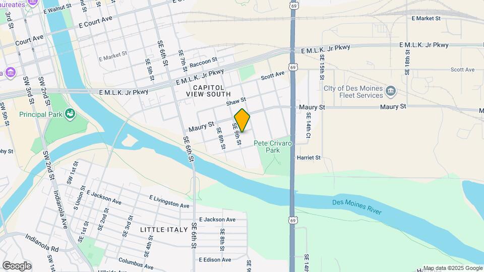 905 SE 9th St Map and Location Details