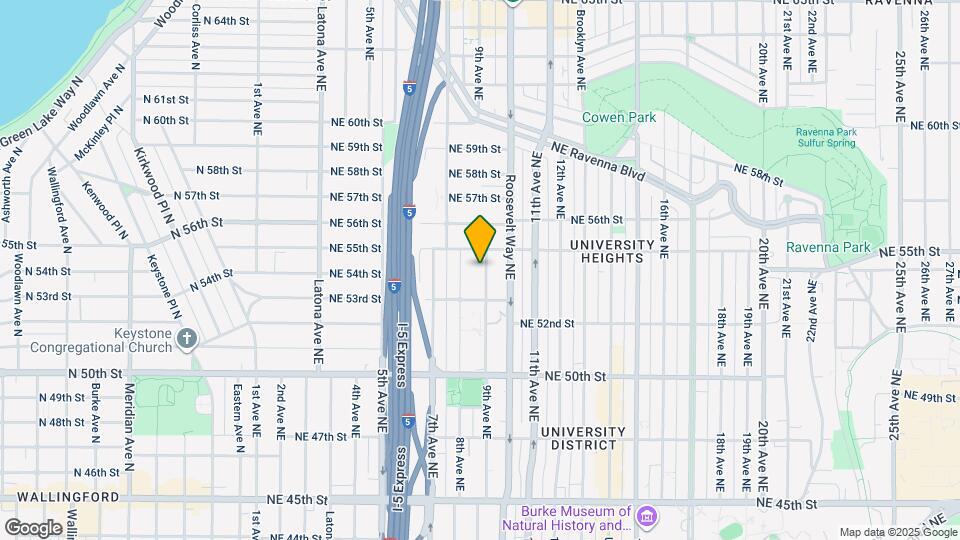 5329 9th Ave NE Mapa y Detalles de la Ubicación