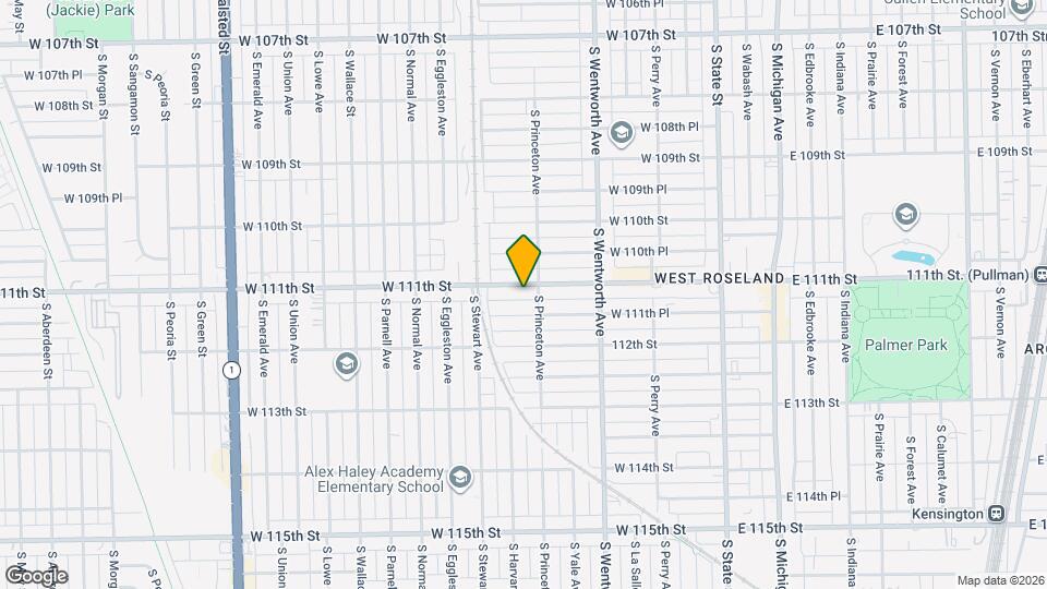 315 W 111th St Map and Location Details