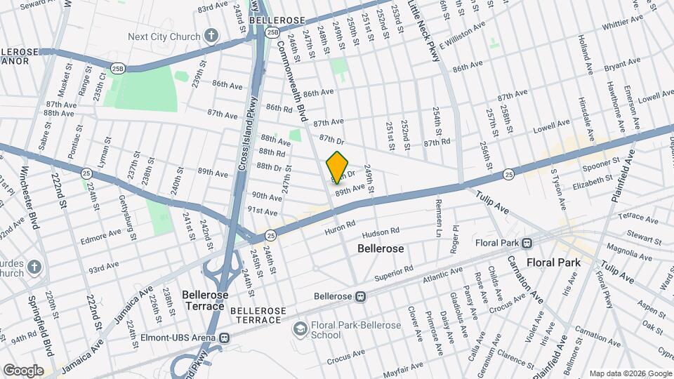 248-11 89th Ave Map and Location Details